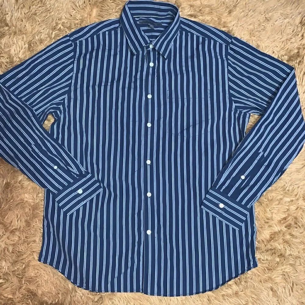 Old Navy Men’s Striped Button Down Top